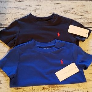 2 RALPH LAUREN POLO TEES boys 12 months